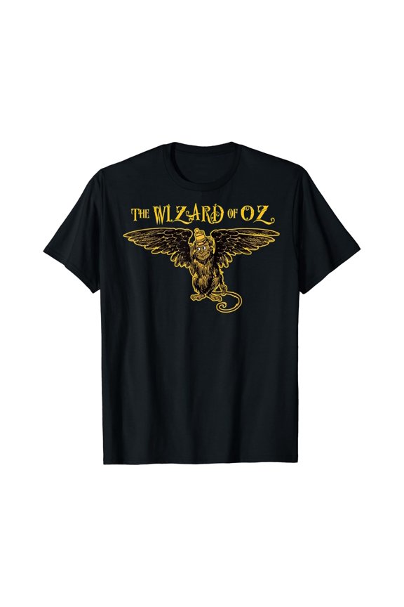 Retro Oz Wicked Witch Get My Flying Monkeys The Wizard Graphic T-Shirt, Size S-5XL