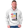 thumbnail image 1 of Retro PACMAN Arcade Game Characters Hoodie Sweatshirt Women Men Brisco Brands M, 1 of 6