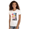 thumbnail image 1 of Retro PACMAN Arcade Game Characters Women's Plus Size Shirt Brisco Brands 2X, 1 of 5