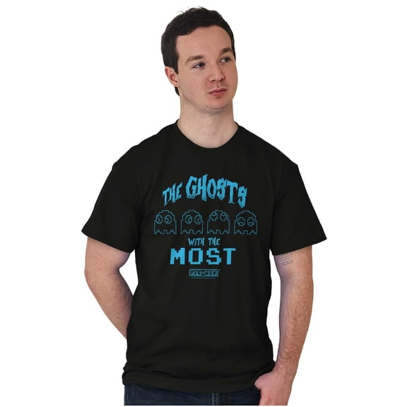 Retro PACMAN Ghosts with the Most Men's Graphic T Shirt Tees Brisco Brands L