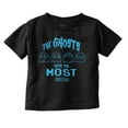 thumbnail image 1 of Retro PACMAN Ghosts with the Most Toddler Boy Girl T Shirt Infant Toddler Brisco Brands 12M, 1 of 6