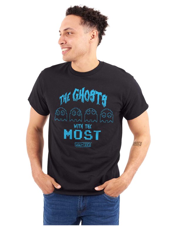 Retro PACMAN Ghosts with the Most Unisex Plus Size Graphic Tee Brisco Brands 3X