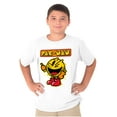 thumbnail image 1 of Retro PACMAN Video Arcade Game Drip Crewneck T Shirts Boy Girl Teen Brisco Brands S, 1 of 5