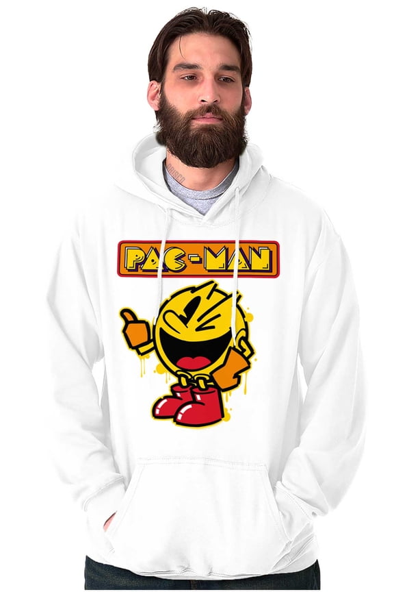 Retro PACMAN Video Arcade Game Drip Hoodie Sweatshirt Women Men Brisco Brands X