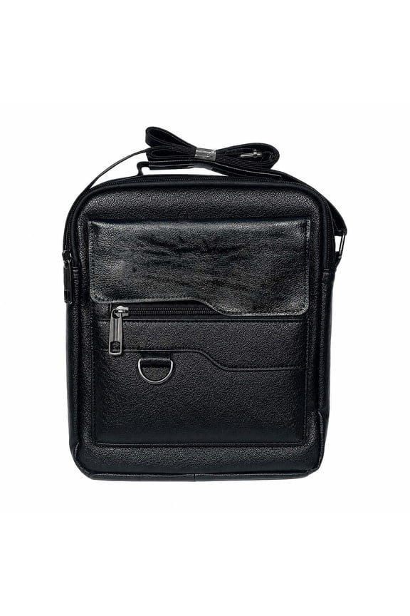 Retro PU Leather Shoulder Bag, Multi-Functional Convertible Backpack Satchel,Men Women