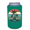 thumbnail image 1 of Retro Palm Trees Can Coolie (Turquoise), 1 of 3