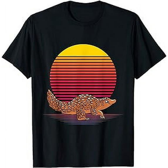 Retro Pangolin Sun Lover Gift Pangolins Love Gifts T-Shirt