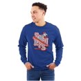 thumbnail image 1 of Retro Papa Smurf Little But So Great Unisex Plus Size Long Sleeve Shirt Brisco Brands 2X, 1 of 4
