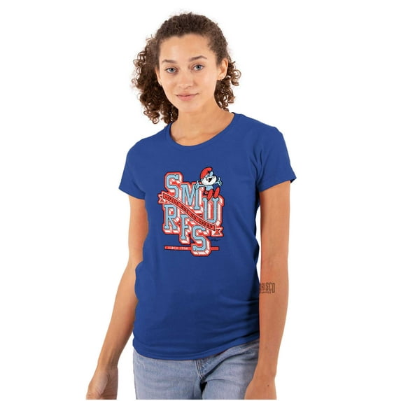 Retro Papa Smurf Little But So Great Women's T Shirt Ladies Tee Brisco Brands S