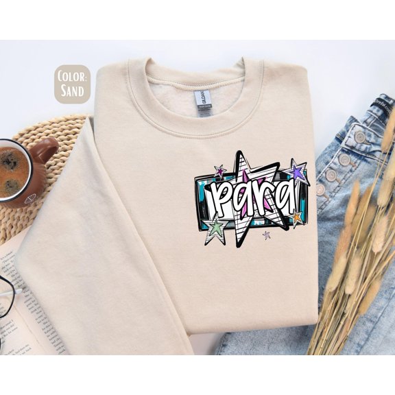 Retro Para TShirt Paraprofessional Teacher Gift