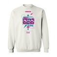 thumbnail image 1 of Retro Party Time Poster Sweatshirt Women -Image by Shutterstock, Female XX-Large, 1 of 4