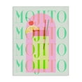 thumbnail image 1 of Retro Pastel Mojito Canvas Wall Art, design by Lil' Rue, 1 of 8