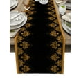 thumbnail image 1 of Retro Pattern Geometric Texture Art Table Runner Home Wedding Table Mat Centerpieces Decoration Dining Long Tablecloth, 1 of 6