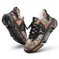 thumbnail image 1 of Retro Pattern Walking Shoes for Men Woman Lightweight Tennis Fashion Elastic Sports Shoes Cushion Basketball Shoes, 1 of 7