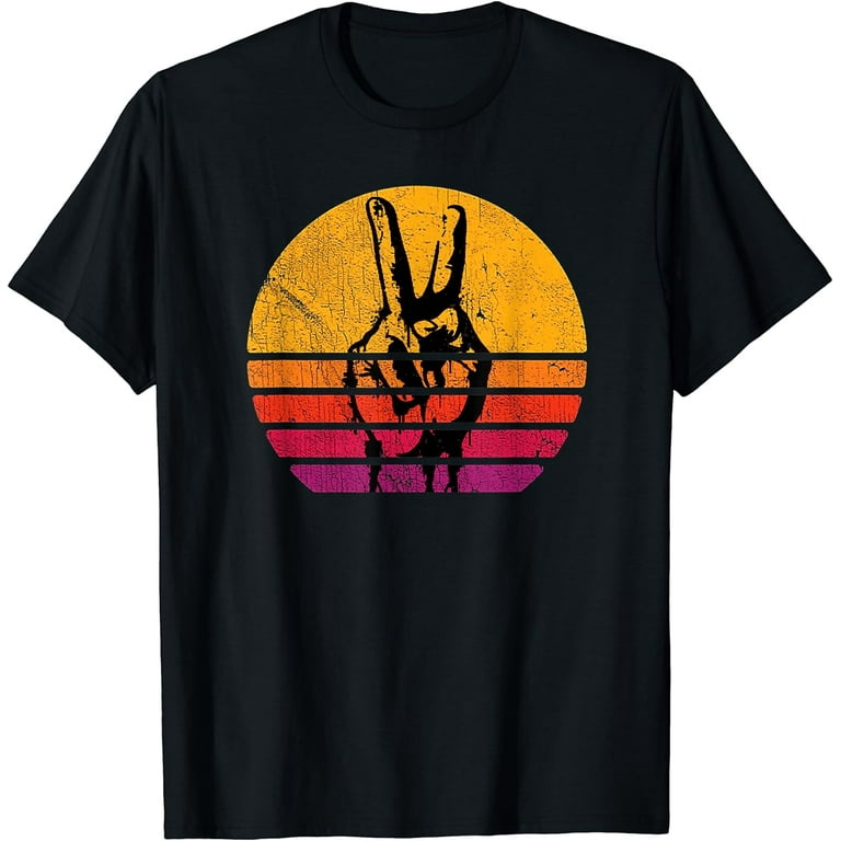 Retro Peace Shirt | Love 60'S 70'S Hippie Inspired Retro Peace Shirt | Love 60'S 70'S Hippie Inspired