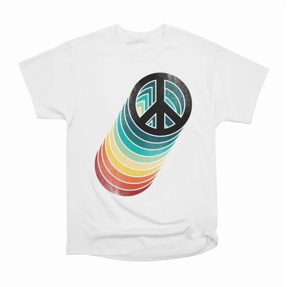 Retro Peace T-Shirt Tee Gift For Him Merch For Her Apparel For Friend