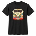 thumbnail image 1 of Retro Peace Van Graphic T-Shirt, Unisex Classic Fit Tee, 1 of 9