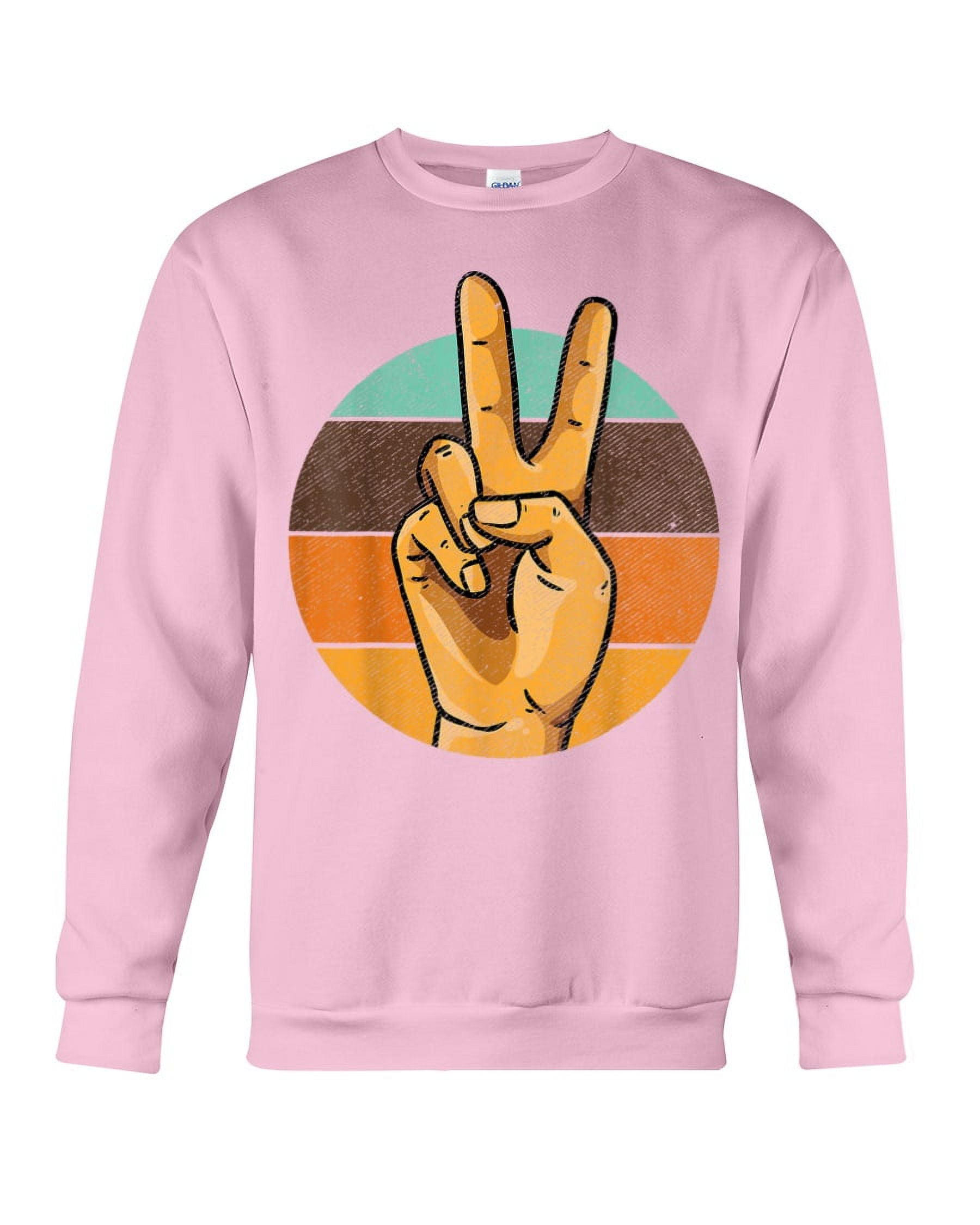 Hippie crewneck sweatshirt sale