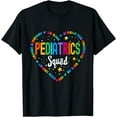 thumbnail image 1 of Retro Pediatrics Squad Heart Peds Registered Nurse School T-Shirt, 1 of 4