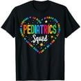 thumbnail image 1 of Retro Pediatrics Squad Heart Peds Registered Nurse School T-Shirt, 1 of 4