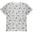 thumbnail image 1 of Retro Penguin Pattern All Over Youth T Shirt White YSM, 1 of 2