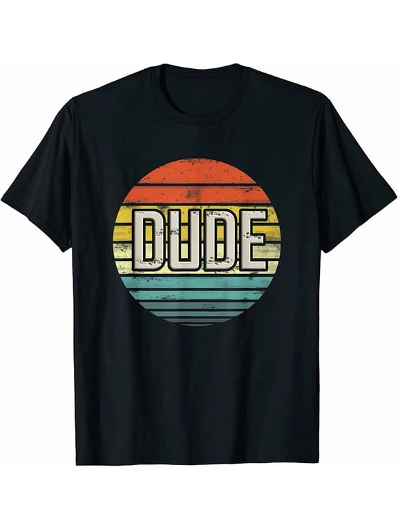 Retro Perfect Dude Graphic Tee Dude T-Shirt Unisex S-5XL Hot Trending Shirt, Vintage Birthday Gift