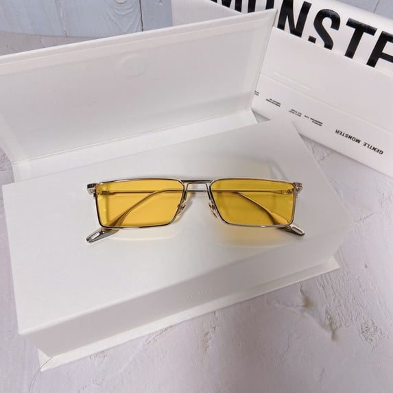 Mens Retro Sunglasses With Metal Frame Fashion Eyewear AC Lenses And Durable Frame For Daily Wear For All Day Comfort