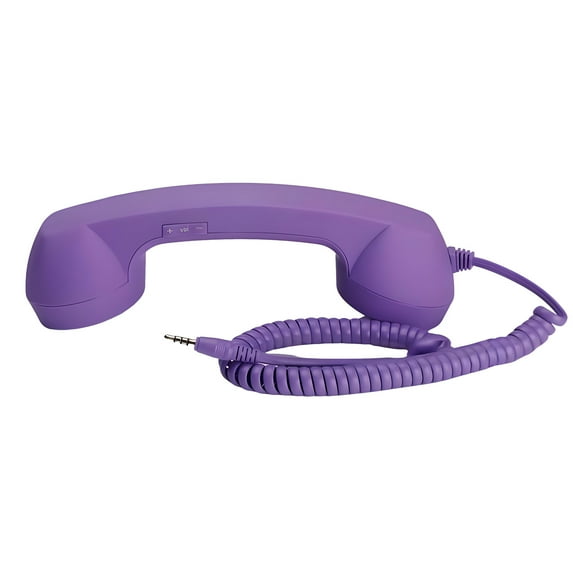 Retro Phone Handset, 2026 New Retro Phone Handset for iPhone, Type-C or 3.5mm Retro Telephone Wired Handsets Style Landline Handle Receiver for Cell Mobile Video Conferences, Calls, Fast Connection