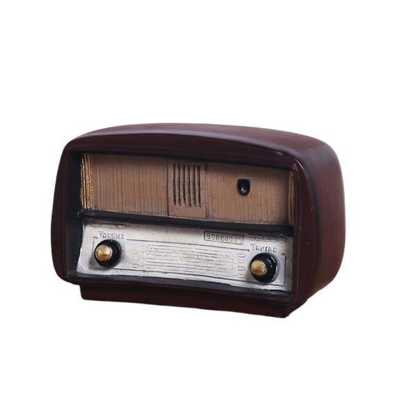 Desktop Ornament Retro Phone Decoration for Home Coffee Bar or Window Display Resin Dialing Telephone Accessory Elegant Home Prop