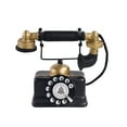 thumbnail image 1 of Desktop Ornament Retro Phone European Resin Decoration for Home and Coffee Bar Display Ideal for Living Room and More, 1 of 9
