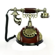 Retro Phone,TelPal Corded Landline Phone, Decorative Vintage Telephone, Classic Antique Old Fashion Telephones for Home & Office Decor Gift