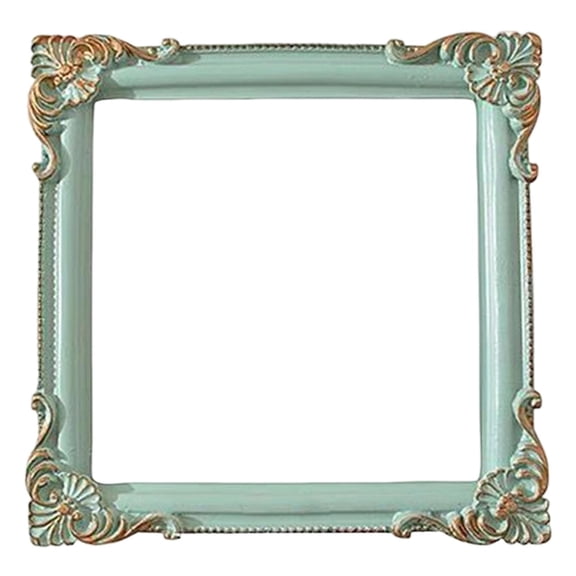 Retro Photo Desktop que Picture Frame for Green