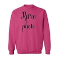 thumbnail image 1 of Retro Photo Quote Sweatshirt Women -Image by Shutterstock, Female 3X-Large, 1 of 4