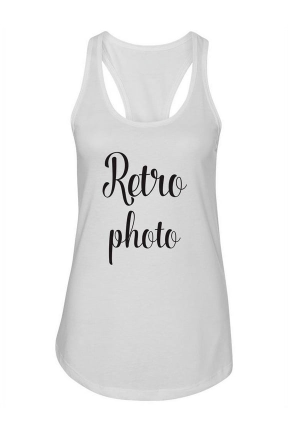 Retro Photo. Tank Women -Image by Shutterstock, Female Medium