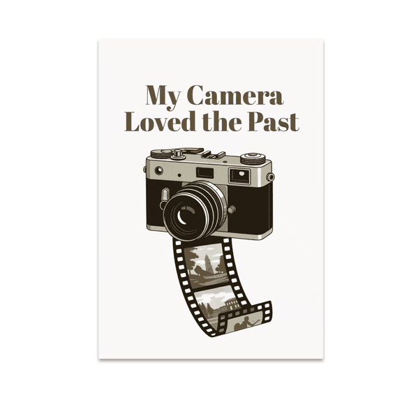 Retro Photography Wall Art - Antique Camera Fans - 13x19 Poster Print