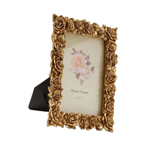 Retro Picture Frame Antique Ornate Photo Frame for Tabletop Wall Hanging Decorative Photo Frame for Home Photo Gallery