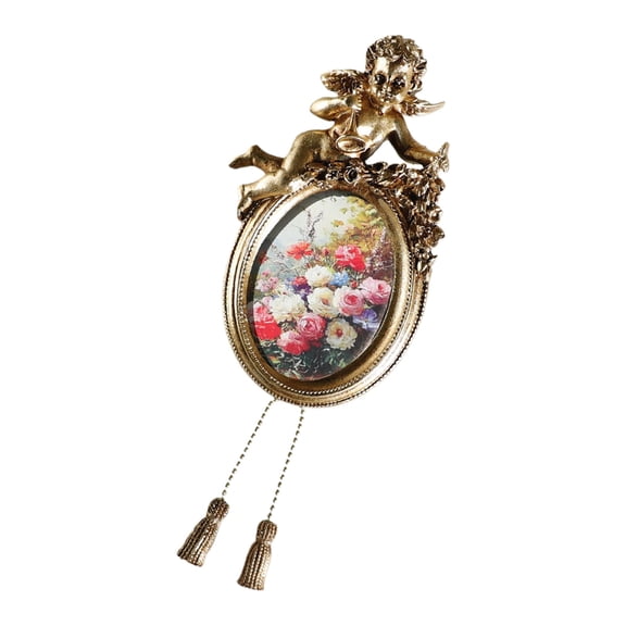 Retro Picture Frame Antique Ornate Photo Frame with Florals Relief Home Decors