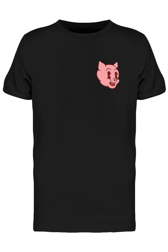 Retro Pig Face T-Shirt Men -Image by Shutterstock, Male Medium