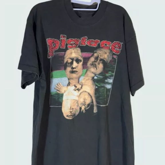 Retro Pigface Band Concert Men S-235xl Nls5.05