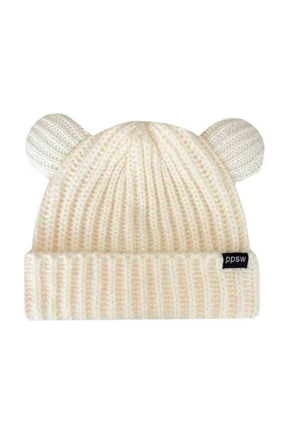 Retro Pile Beanie Hat for Men and Women Autumn Winter Warm Fashion Knit Cap Loose Fit Slouchy Skull Cap for Outdoor Activities