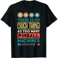 thumbnail image 1 of Retro Pinball Game Pinball Player Pinball Machine Pinball T-Shirt, 1 of 4