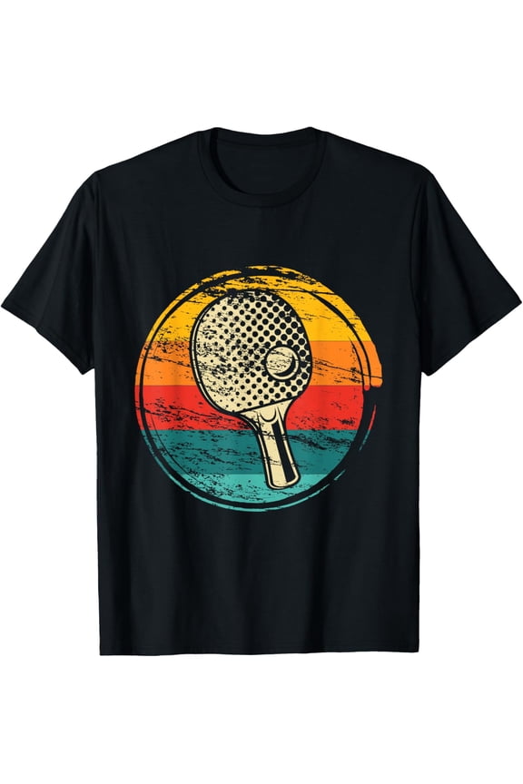 Retro Ping Pong Player - Table Tennis Tournament Lover T-Shirt