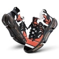 thumbnail image 1 of Retro Pink Rotary Phone Walking Shoes for Men Woman Lightweight Tennis Fashion Elastic Sports Shoes Cushion Basketball Shoes, 1 of 8