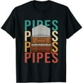 thumbnail image 1 of Retro Pipe Organ Player Men Church Pipe Organist T-Shirt, 1 of 4