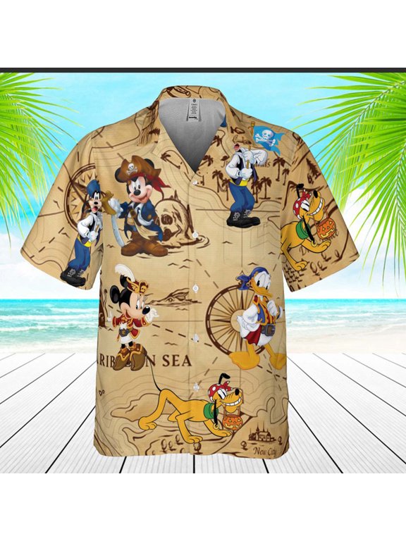 Retro Pirated of the Caribbean Mickey - Aopprinter title