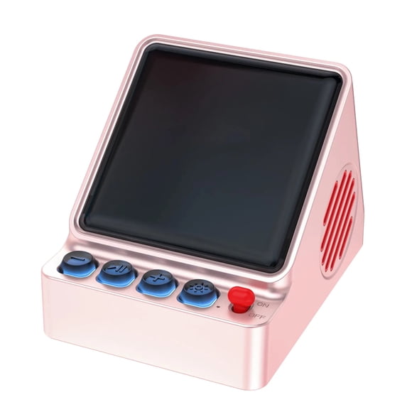 Retro Pixel Art Portable Bluetooth Speaker, LED Touch Display ...