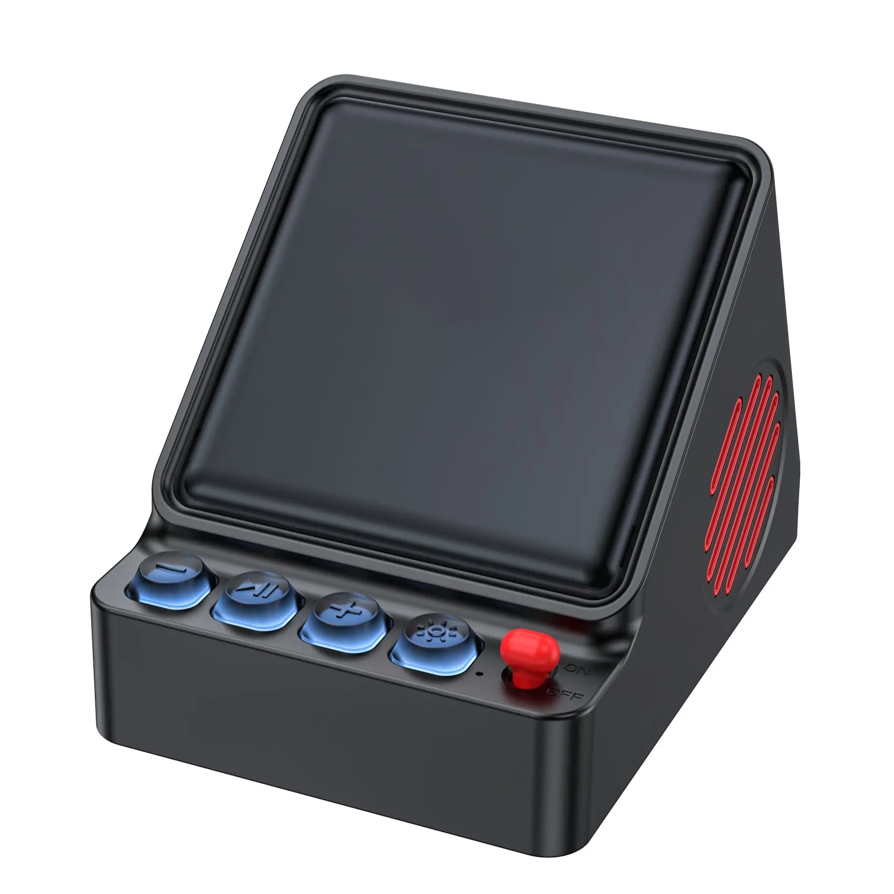 Retro Pixel Art Portable Bluetooth Speaker, LED Touch Display ...