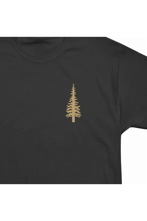 Retro Pixel Tree Golden Version T-Shirt Tee Gift For Him Merch For Her Apparel For Friend