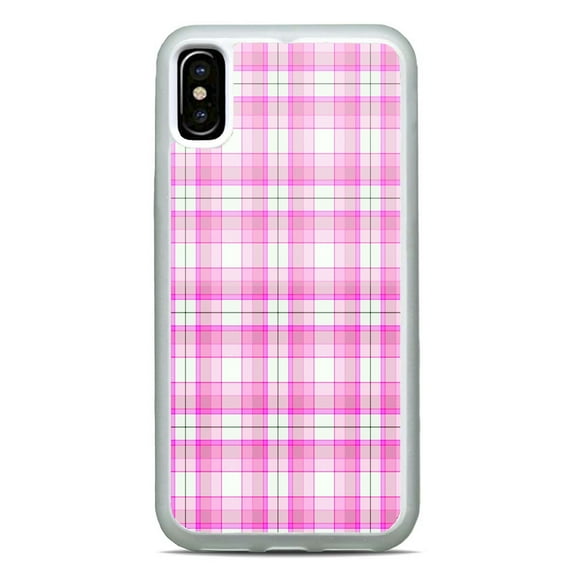 Retro Plaid Design Fabric Tartan Protective Slim Shockproof Hard Custom Case Cover For iPhone 15 Pro Max 14 Plus 13
