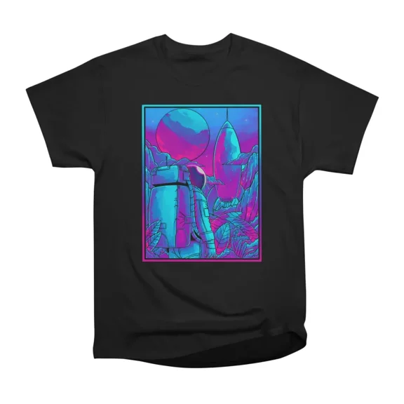 Retro Planet T-Shirt Tee Gift For Him Merch For Her Apparel For Friend